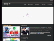 Tablet Screenshot of marwahstudios.com